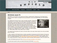 Tablet Screenshot of old-enfield.org